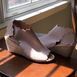 Espadrilles, like new, rarely worn